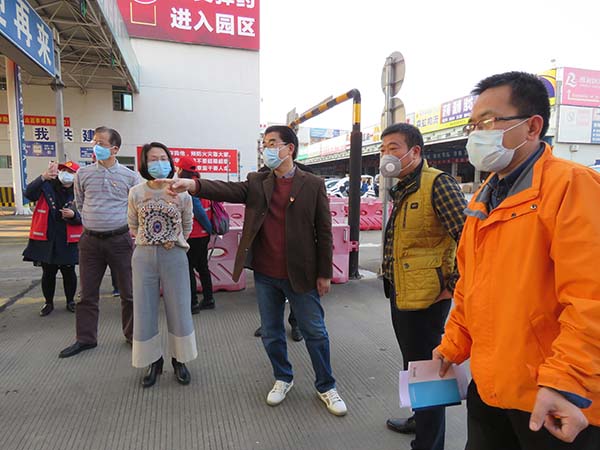 抗擊疫情，百茂物流城在行動(dòng)